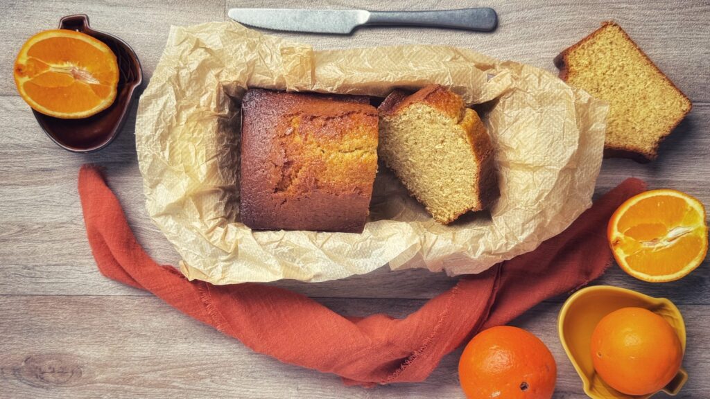 plumcake arancia