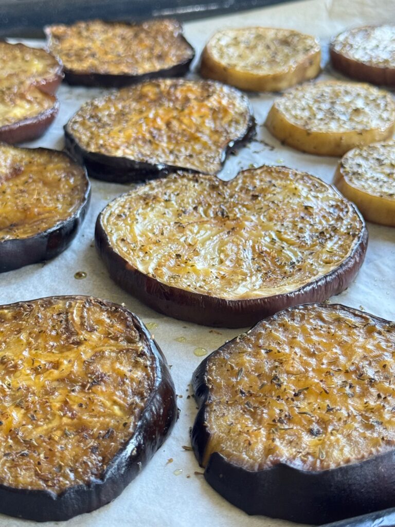 teglia di melanzane cotte nel forno
