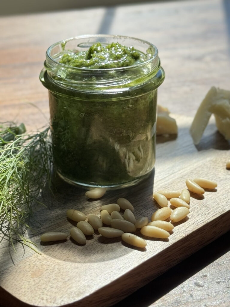 pesto di barba di finocchio