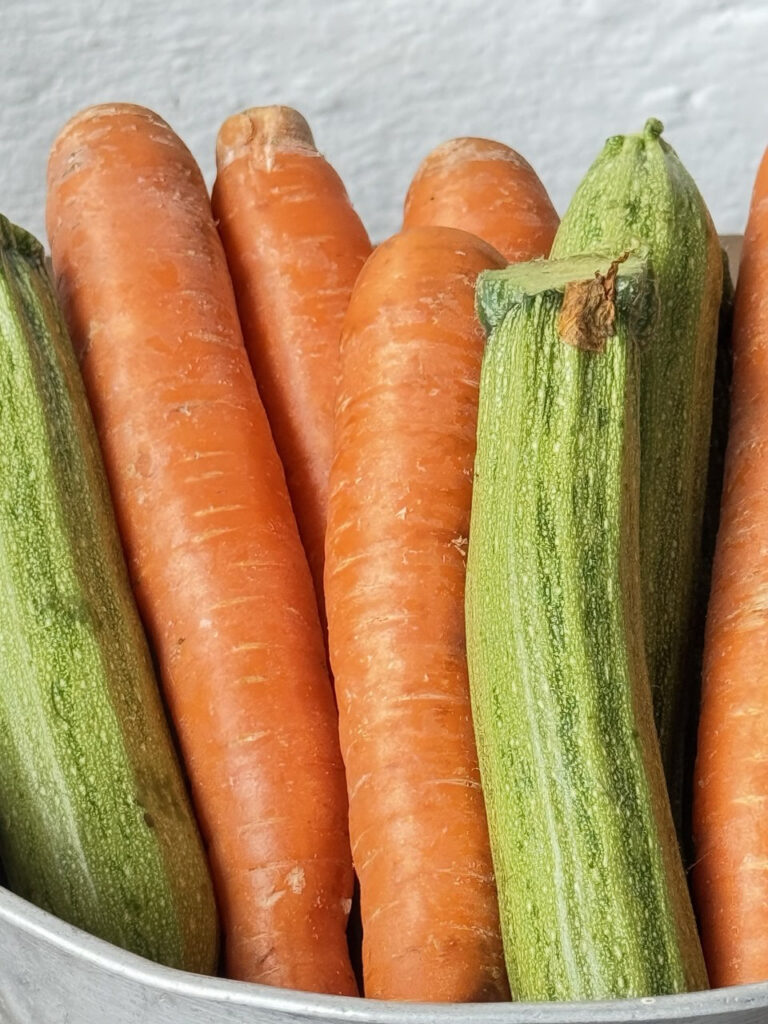 carote e zucchine